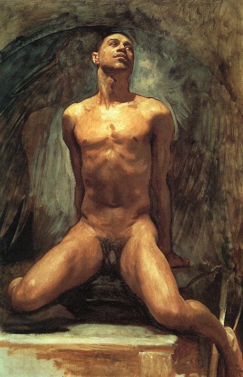 John Singer Sargent Nude Study of Thomas E McKeller Spain oil painting art